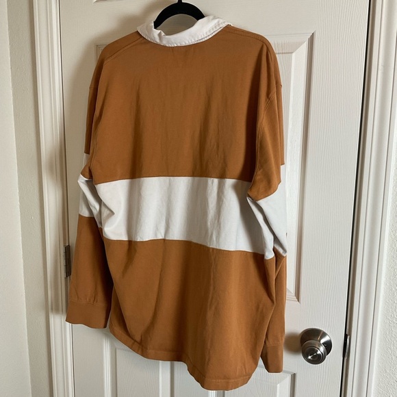 H&M Men regular fit coupe standard Rugby Shirt size X-Large - Picture 8 of 9